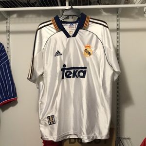 Vintage Real Madrid Soccer Jersey